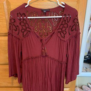 LIKE NEW - Boho American Eagle dress